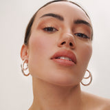 Pendientes Ecos Ovalados