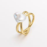 Anillo perla
