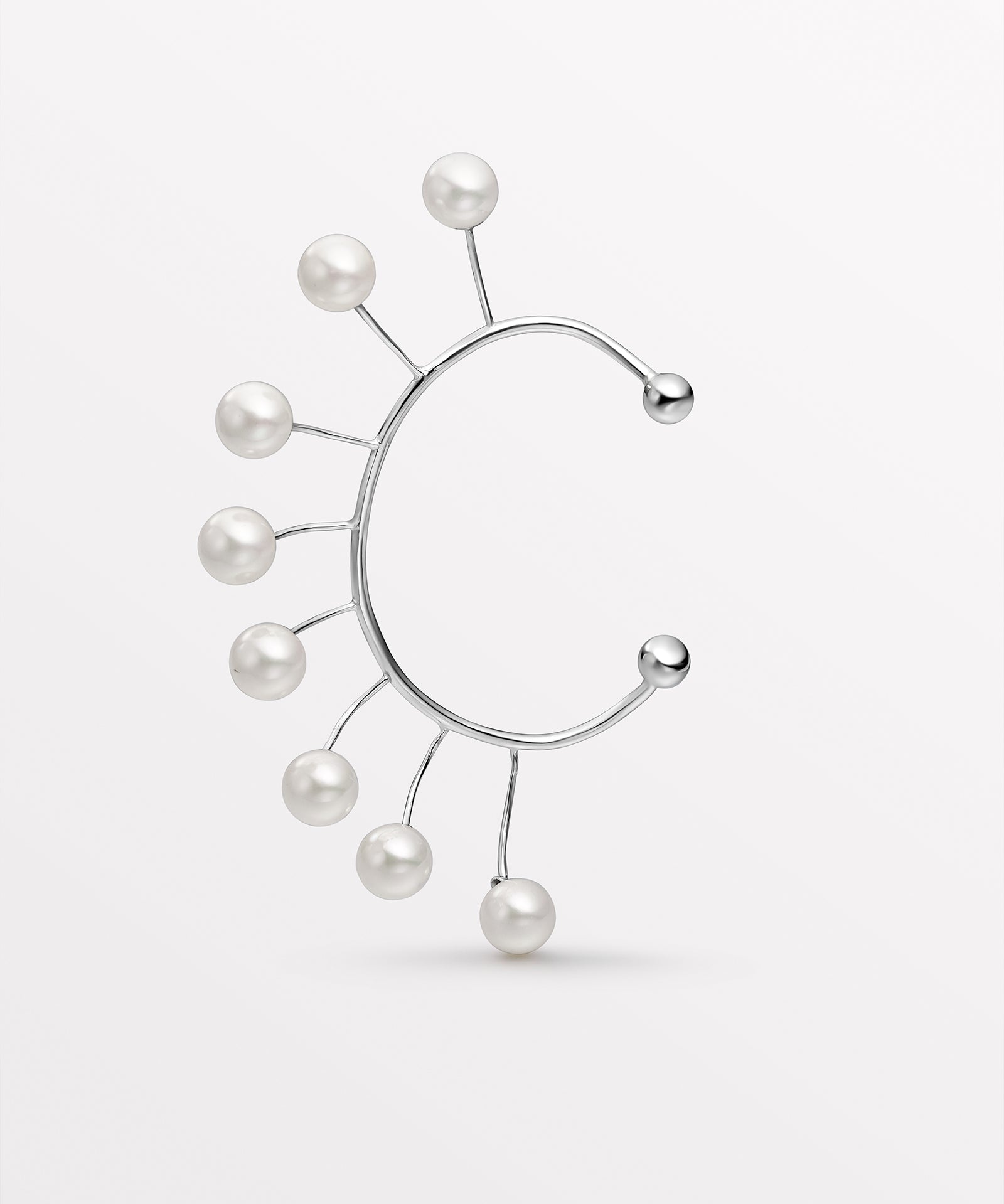 Ear Cuff Drosera perlas