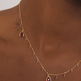 Collar Peonía